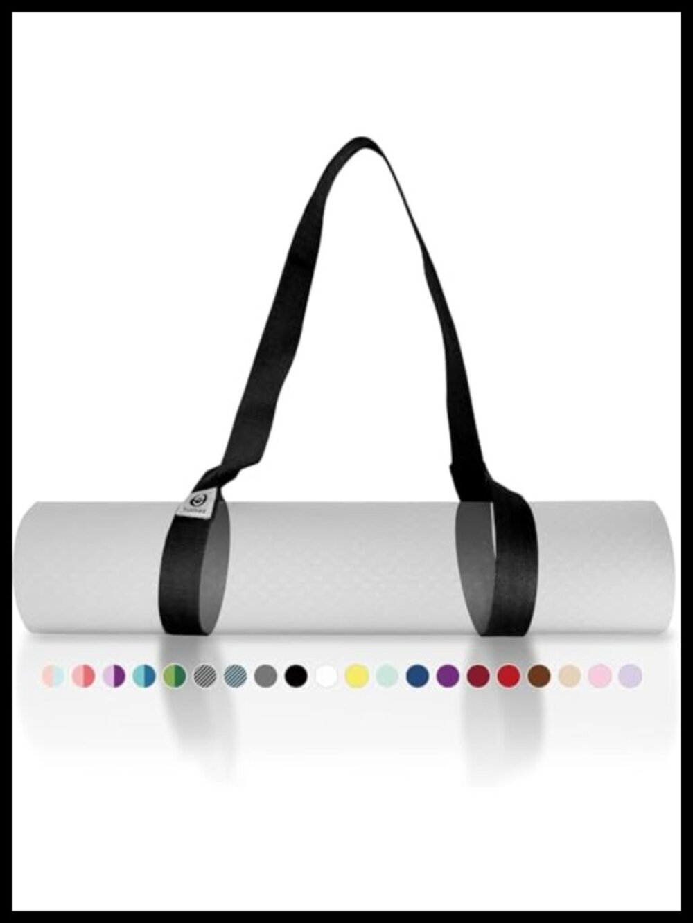 Adjustable Yoga Mat Strap Cotton Blend Carrier for All Mats